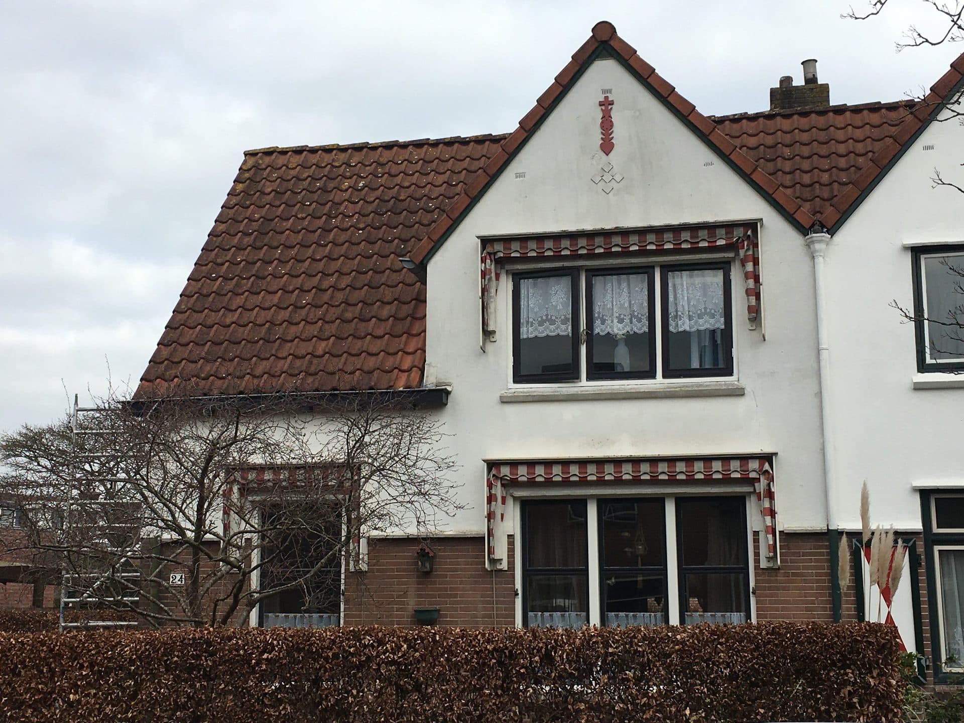 Huis schilderen en dakbeplating